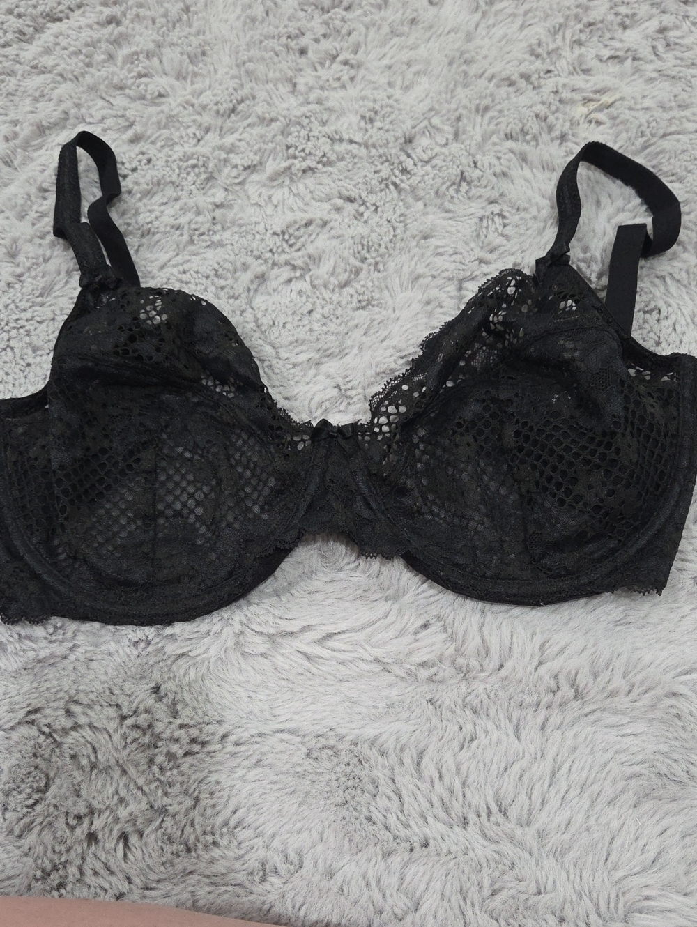 Adore Me Black Lace Underwire Bra - Women Intimates & Sleepwear